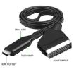 HDMI to SCART Converter for Set-Top Boxes & Game Consoles (Black) - 4
