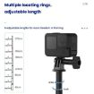 TELESIN Gen 2 2.7m Carbon Fiber Selfie Stick for GoPro HERO13/Insta360 - 2
