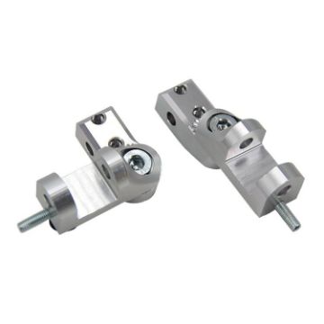 BMW F800ST/GT/R/S Motorcycle Footrest Lowering Spike Kit - 1 Pair - 1
