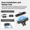aMagisn Mini Quick Release Mount for Sports Cameras, 1/4" Base & 3-Claw - 4