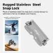 aMagisn Mini Quick Release Mount for Sports Cameras, 1/4" Base & 3-Claw - 7