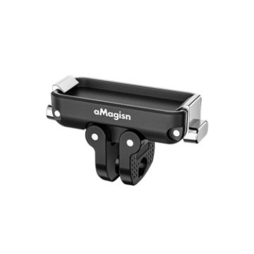 aMagisn Mini Quick Release Mount for Sports Cameras, 2-Claw Main Body - 1