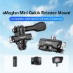 aMagisn Mini Quick Release Mount for Sports Cameras, 3-Claw Cover - 2