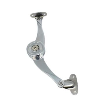 S-Shaped Cabinet Wardrobe Door Hinge Lift Up Flap Stay Support Type A - 1