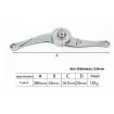 S-Shaped Cabinet Wardrobe Door Hinge Lift Up Flap Stay Support Type A - 2