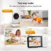 3.2" LCD Wireless Baby Monitor with 2-Way Audio & Night Vision Camera - 6