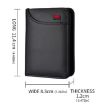 Men's Black Leather Wallet - Multi-Position Card Holder & Mini Purse - 4