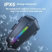 C5S IPX6 Waterproof Motorcycle Helmet Bluetooth Headset with Soft Mic - 7