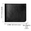 Light Brown Men's Leather Wallet with Driver License Holder & Money Clip - 5