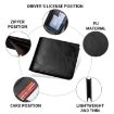 Light Brown Men's Leather Wallet with Driver License Holder & Money Clip - 6