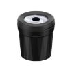 A636 Black Screw Cap Ashtray for Car & Home Desktop Use - 1