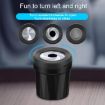A636 Black Screw Cap Ashtray for Car & Home Desktop Use - 5