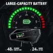 C6 IPX6 Waterproof Bluetooth Helmet Headset with LED & Soft/Hard Mics - 7