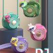 Givelong Cute Pet DJ Lanyard USB Rechargeable Bladeless Neck Fan - 3