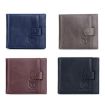 BULL CAPTAIN 038 RFID Anti-Theft Cowhide Wallet with ID Card Slot - Blue - 2