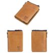 BULL CAPTAIN 050 RFID Anti-theft Wallet with Detachable Coin Purse Black - 4