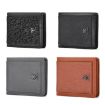 BULL CAPTAIN 07 RFID Anti-theft Cowhide Wallet, Multiple Card Slots, Gray - 2