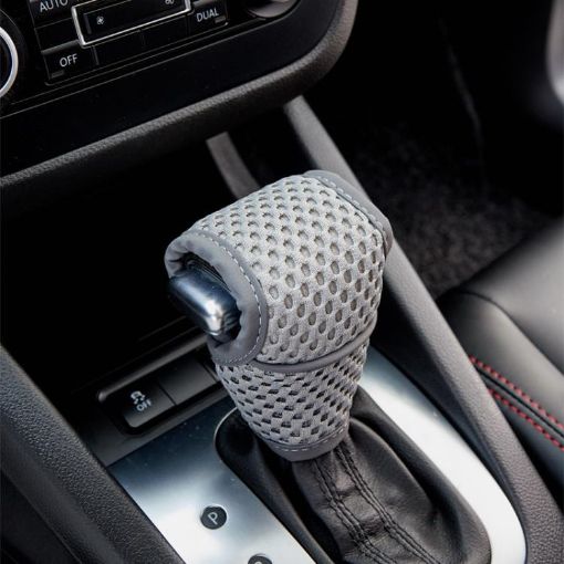 Universal Car Gearshift Cover, T-type Gray - Interior Accessories - 1