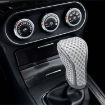 Universal Car Gearshift Cover - Manual Transmission Gray Interior Accessory - 1