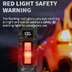 Mini Portable Self-Defense Flashlight with Pen Clip - Three-Light Source - 8