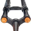 KRSEC XR36 27.5" MTB Fork, Straight Taper, Barrel Axle, Wire Damping, Black - 6