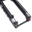 KRSEC XR36 29" MTB Fork, Straight Taper Tube, Barrel Axle, Black - 8