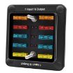 Waterproof 6-Way Fuse Box with LED Indicator & Sticker (ZH-1704A1) - 3