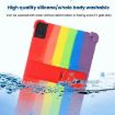 TCL TAB 10L Gen 2 Shockproof Silicone Case with Holder - Rose Red - 7