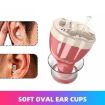 Smart Noise Reduction CIC Hearing Aid - Adjustable Sound Amplifier, Right Skin - 3