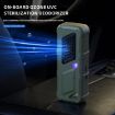 Green Car Air UVC Deodorizer & Ozone Purifier with USB Charging - 3