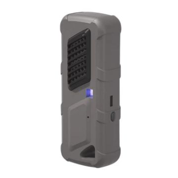Khaki Car Air UVC Deodorizer & Ozone Purifier with USB Charging - 1