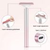 Fairy Pink Red Light Facial Wand Eye Neck Massager for Lifting & Dark Circles - 7