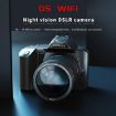 D5 HD WiFi Digital Camera 64MP Dual Lens Night Vision DV + Macro Lens - 5
