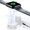 Magnetic Wireless Charger for Apple Watch 1-10/SE - Portable & Mini (Black) - 3