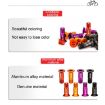 ZTTO Bicycle Rear Derailleur Sprocket Screws M5 Guide Wheel Purple 2pcs - 5