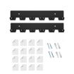 Corridor Metal Key Wall Hanger - 2pcs, 6 Hooks - 2