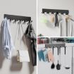 Corridor Metal Key Wall Hanger - 2pcs, 6 Hooks - 5