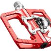 RACEWORK M215 Red Aluminum Alloy SPD Clipless Bicycle Lock Pedal - 3