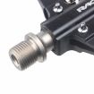 RACEWORK RK213 Dual-purpose Mountain Bike Pedal SPD + Flat (Silver) - 5