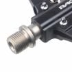 RACEWORK RK213 Orange Mountain Bike SPD + Flat Dual-purpose Pedal Pair - 5