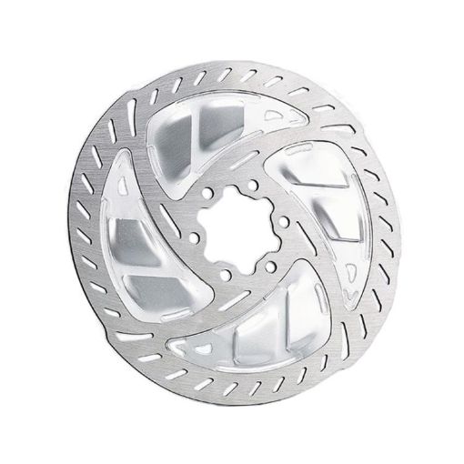 RACEWORK RK152 160mm Silver Mountain Bike Disc - Heat Dissipation - 1