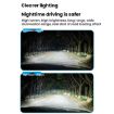 2pcs Mini H16 Direct Plug Car LED Headlight Bulb - White Light - 5