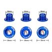 ZTTO M20 Blue Aluminum Alloy Crank Cover Screws, 2pcs for Mountain Bike - 3