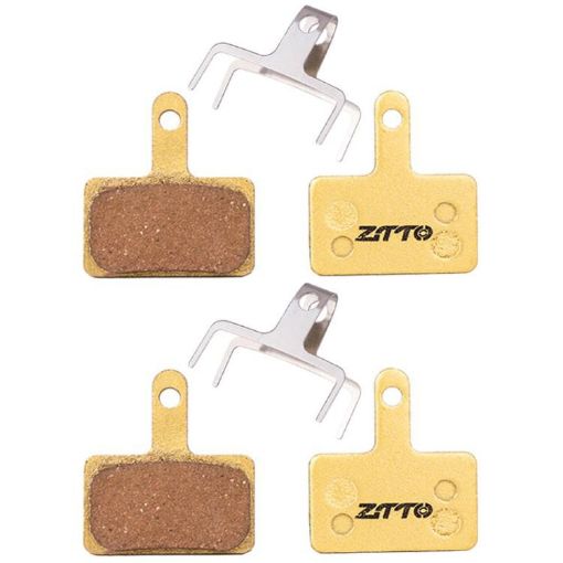 ZTTO MJ-01B Mountain Bike Brake Pads, 2 Pairs, Full Metal Copper Base - 1