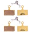 ZTTO MJ-01F Mountain Bike Brake Pads, 2 Pairs, Full Metal Copper Base - 1