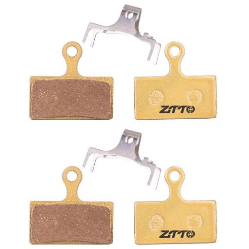 ZTTO MJ-01F Mountain Bike Brake Pads, 2 Pairs, Full Metal Copper Base - 1