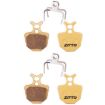 ZTTO MJ-05B Mountain Bike Brake Pads, 2 Pairs, Full Metal Copper Base - 1