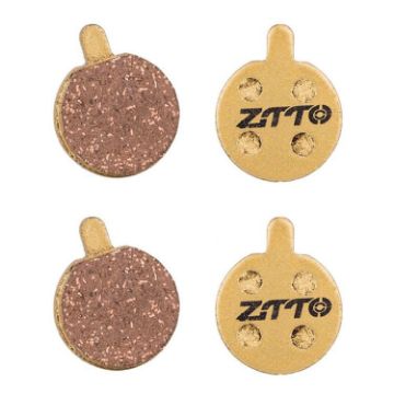 ZTTO MJ-11C Mountain Bike Copper Brake Pads, 2 Pairs, Full Metal Lining - 1
