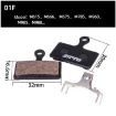 ZTTO MS-01F Semi-Metallic Resin Bike Disc Brake Pads 2 Pairs - 2