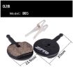ZTTO MS-02B Semi-Metallic Resin Bike Disc Brake Pads, 2 Pairs - 2